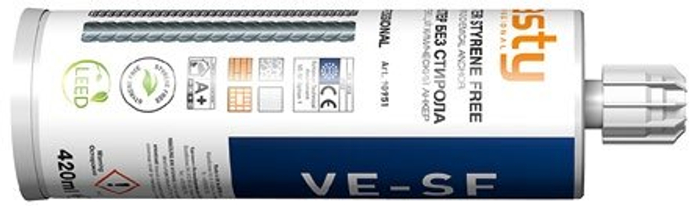 FASTY VE-SF 300 мл — химический анкер без стирола