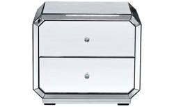 KFC939 Тумба прикроватная зеркальная 588*424*505