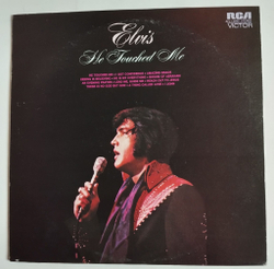 Винтажная виниловая пластинка LP Elvis Presley He Touched Me (USA 1977)