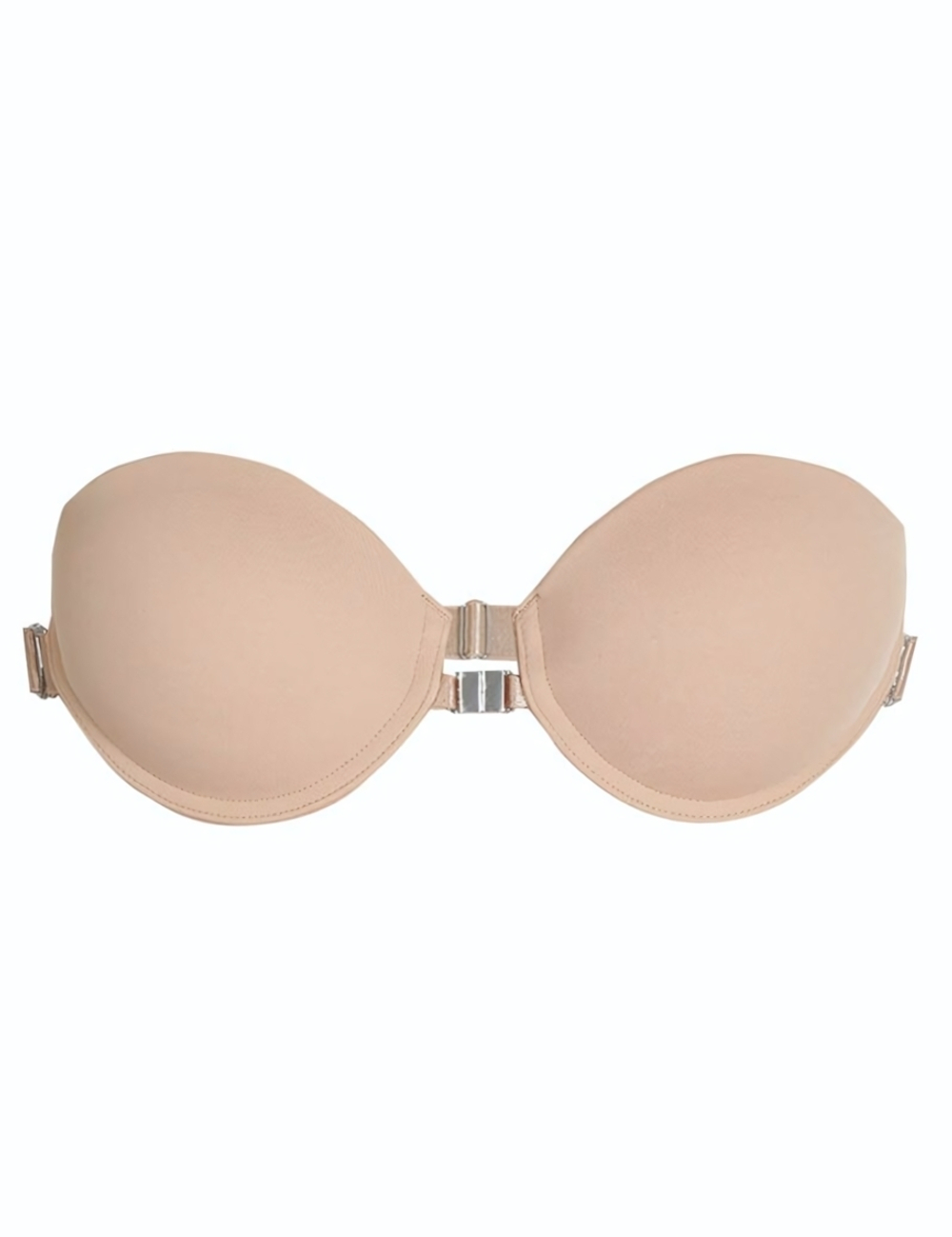 Бюстгальтер-фашия с градуированной чашкой и открытой спиной (Размер: 2B) (Цвет: бежевый)