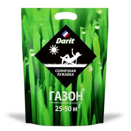 Газон Солнечная лужайка 900 г Дарит (8)