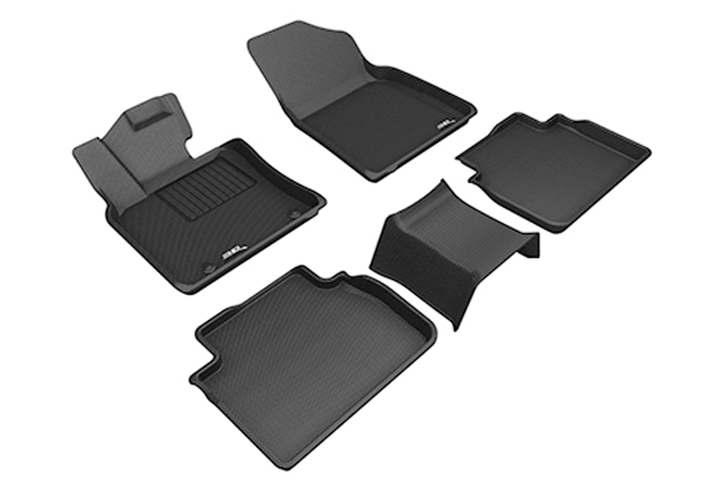 Коврики салона Sotra 3D Lux для Toyota Camry XV70 2018- черные. Артикул ST 74-00669
