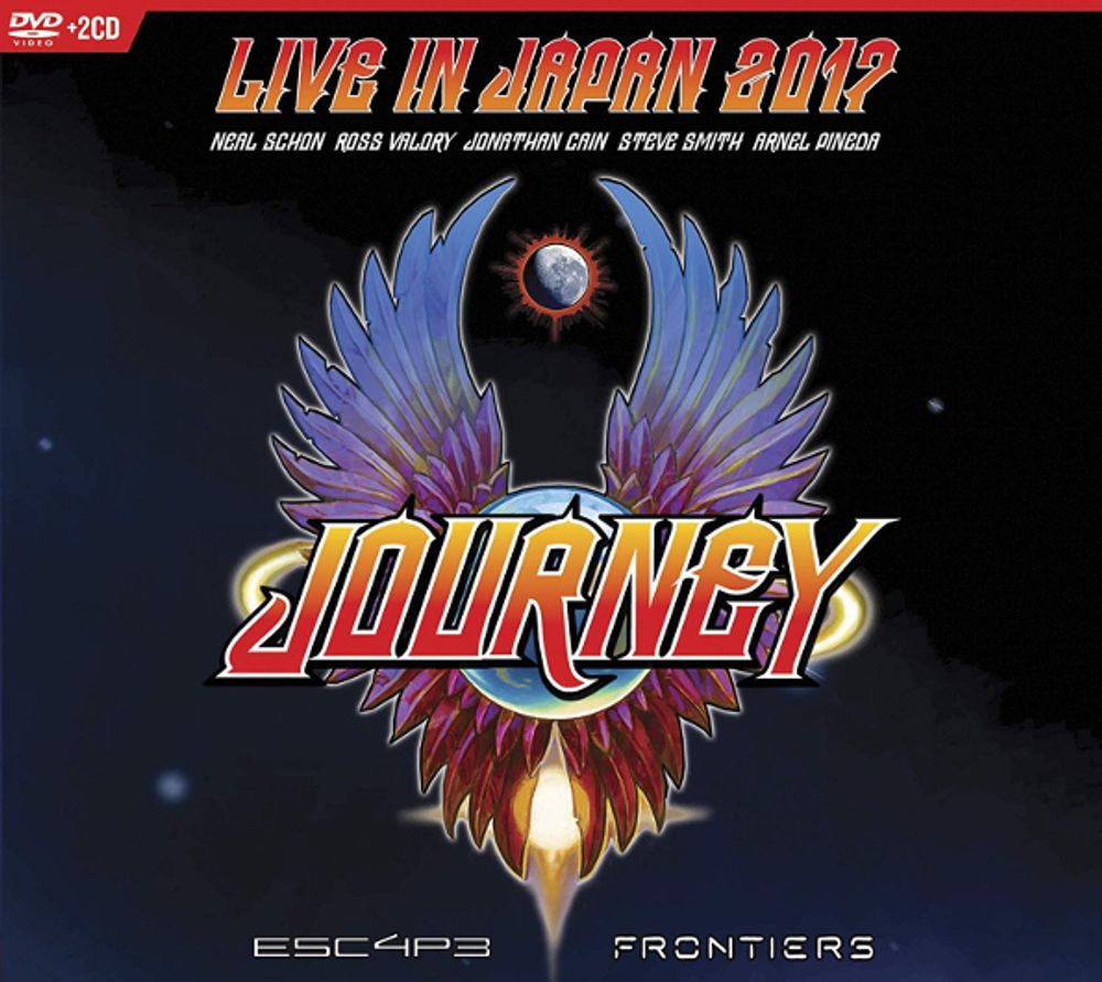 Journey / Escape &amp; Frontiers - Live In Japan 2017 (2CD+DVD)