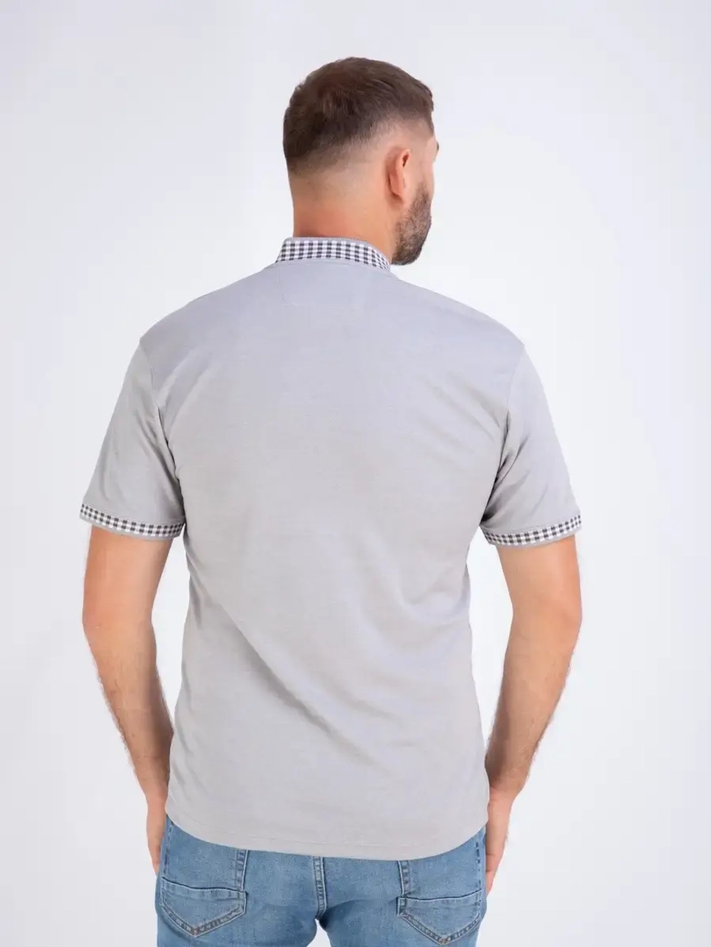 Футболка мужская однотонная базовая