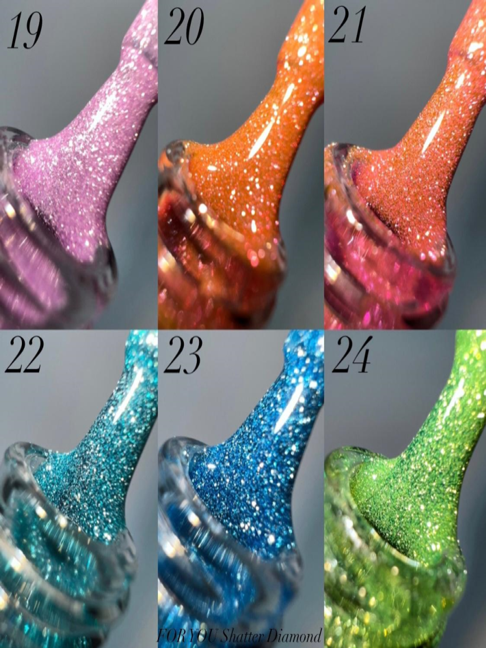 Гель-лак FOR YOU Shatter Diamond № 22