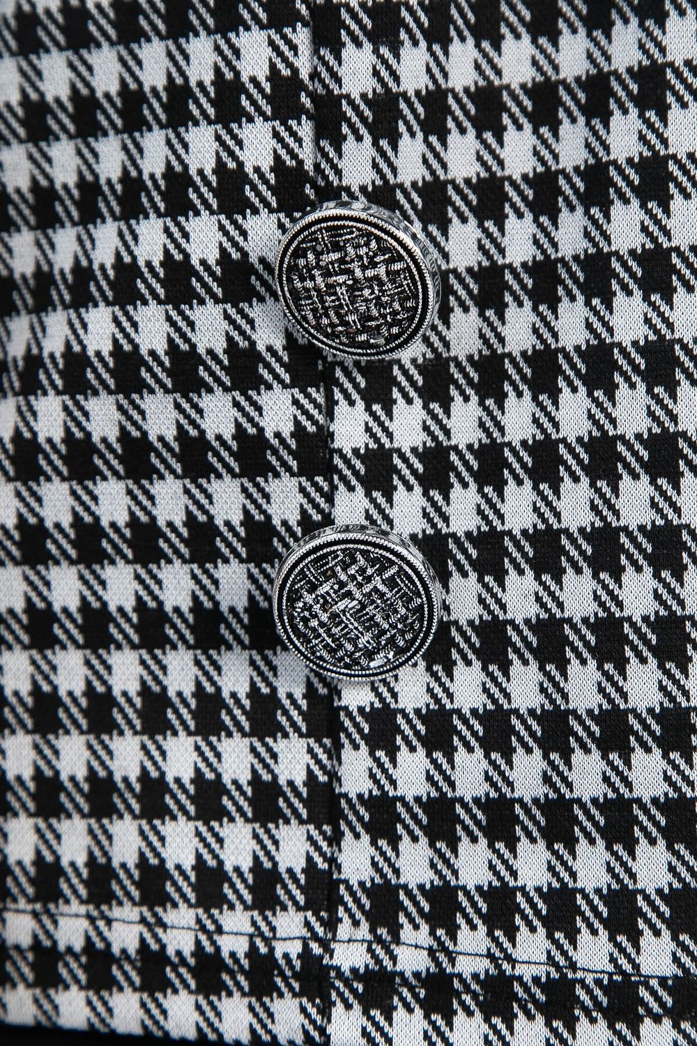 Джемпер Эдельвейс (черно-белый) Б12830-18М LT Collection