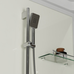 Душевая кабина Niagara Standart ST120/90/15Q (120х90х215) прямоугольник,поддон 15см,распашная,проф.белый,3 места