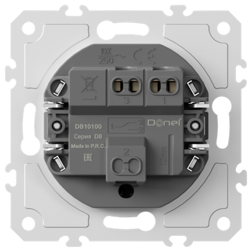 Механизм выключателя В1 (простого),  10A 250В~,  серия DB