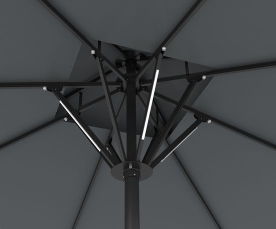 Зонт профессиональный Atlantic Solar 4000 антрацит/бежевый Турция