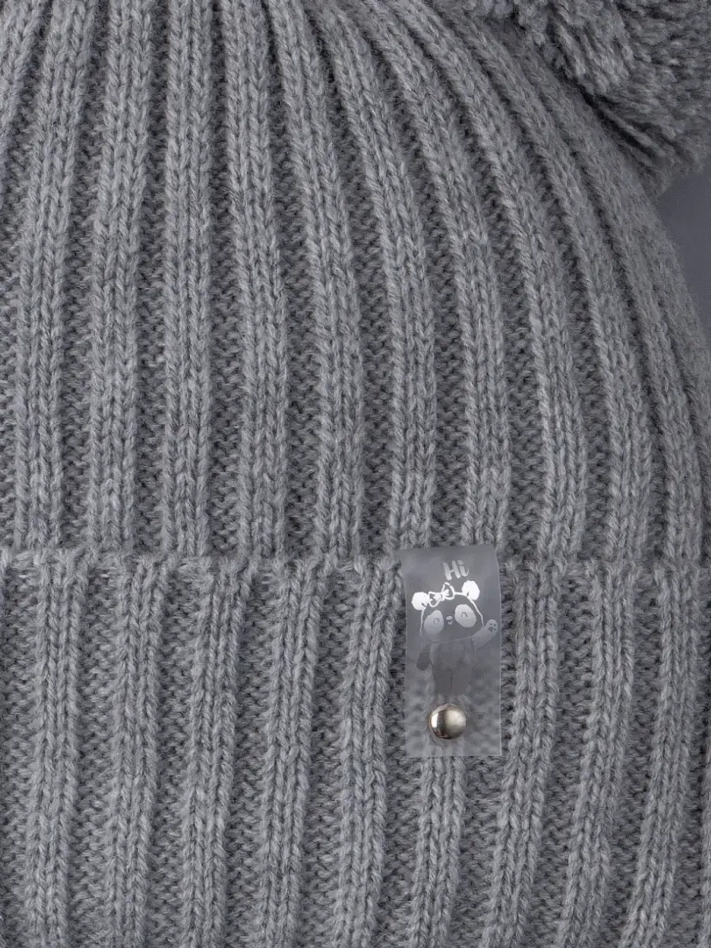 Шапка со снудом для девочки демисезонная