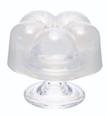 Клиторальный стимулятор Iroha Petit Plum (Цвет: прозрачный)