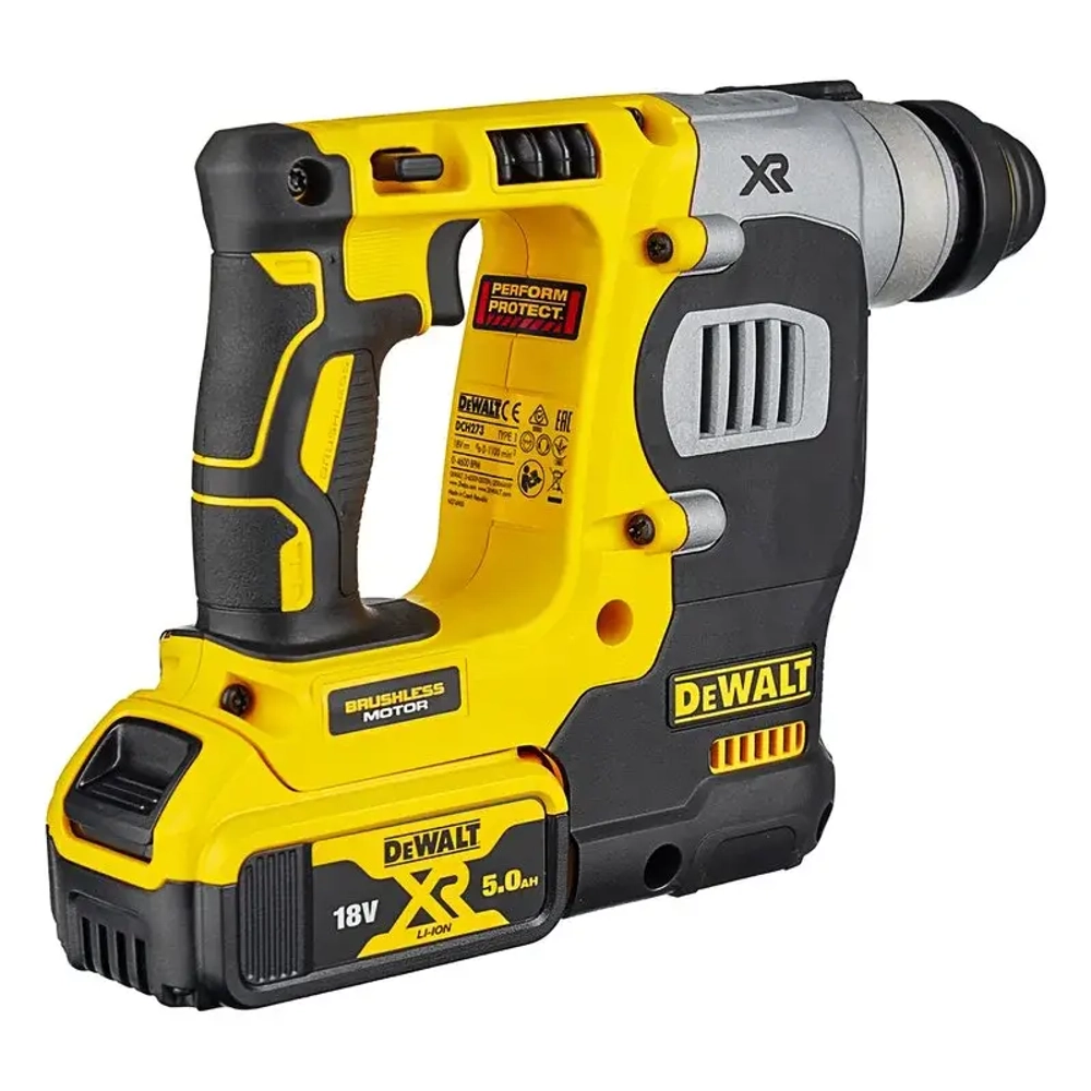 DeWalt DCH273P2-QW аккумуляторный перфоратор (2 x 5 Ач, ЗУ)