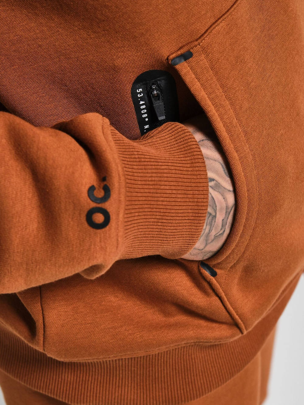 Худи мужское ORIGINAL CREATOR OVERHEAD HOODIE, Коричневый