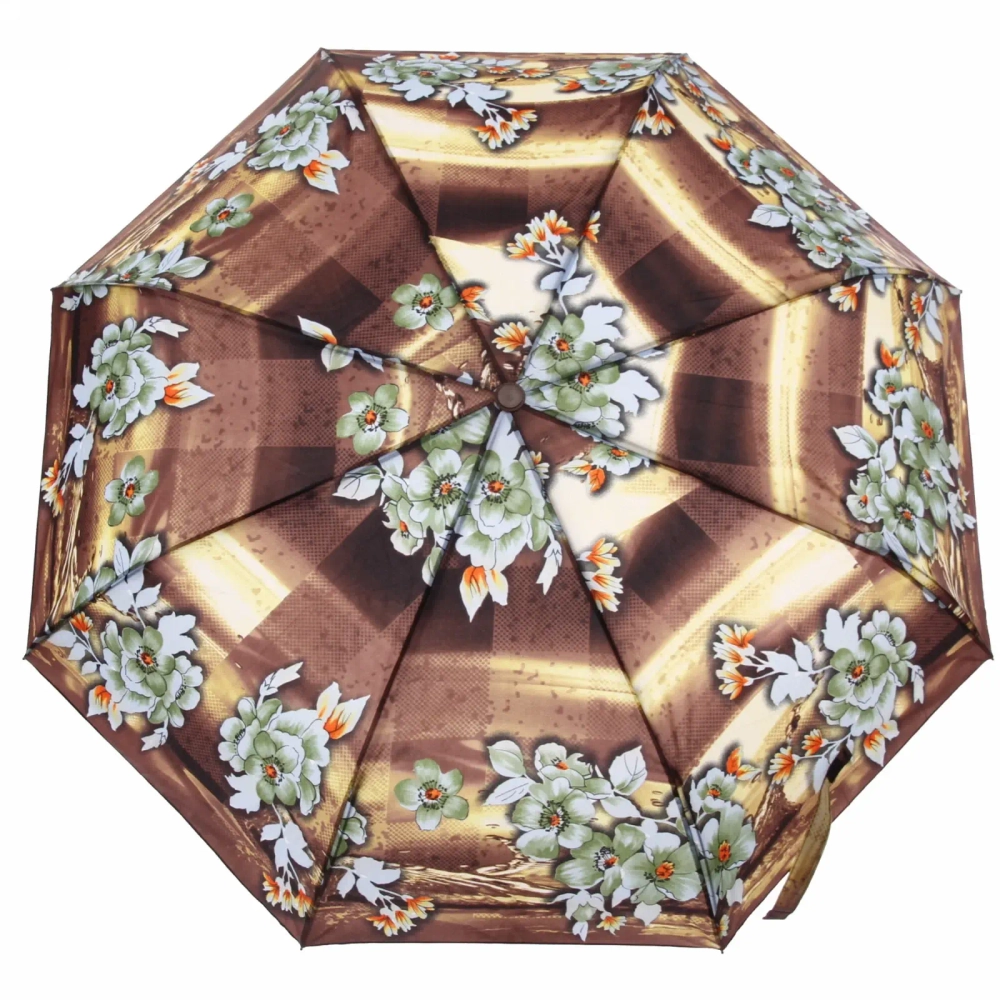 Зонт женский автомат «Ultramarine - Деметра», микс, d-96, длина в слож. виде 28 см