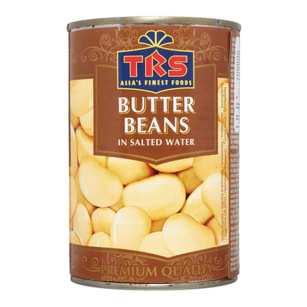 TRS Canned Bolied Butter Beans Консервированная фасоль Лима 400г