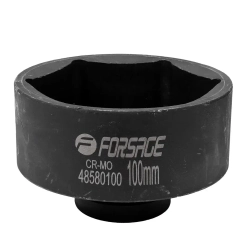 Головка ударная 1'', 100мм (6гр.) Forsage F-48580100