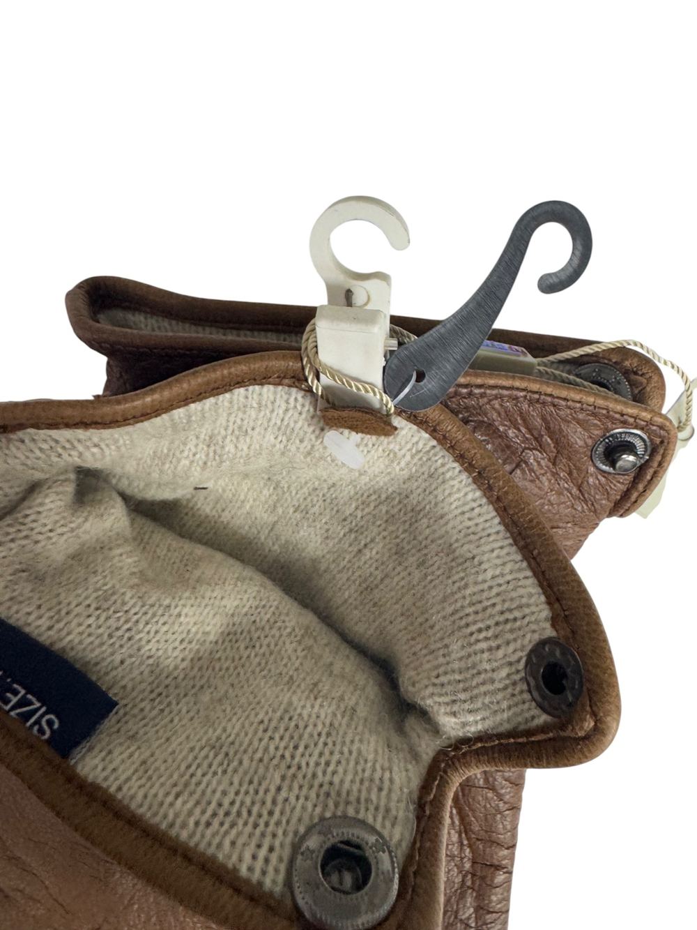 Перчатки. Мужские. Материал верха: Кожа оленя. Подклад: Трикотаж-шерсть. 5 шт в упаковке.