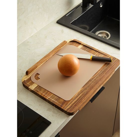 Набор из разделочной доски fix&cut и разделочных ковриков smartchef