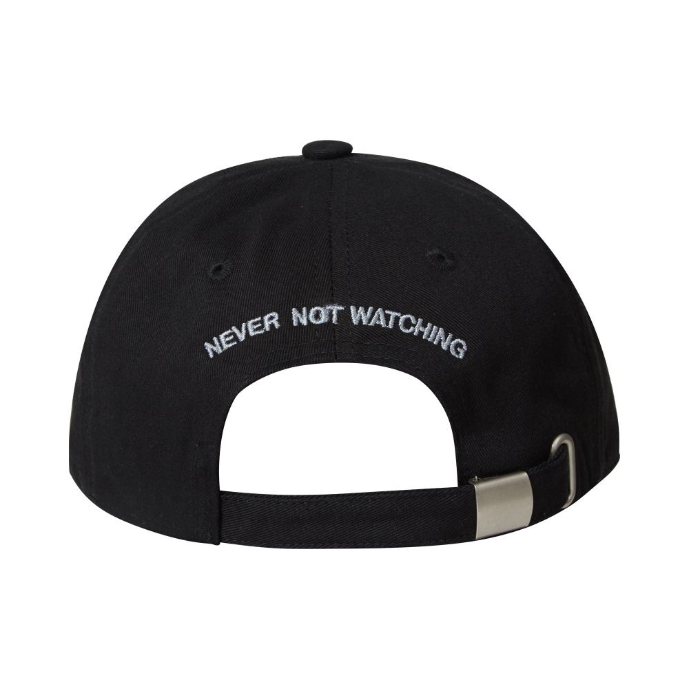 PP LOGO CAP — GREY/BLACK (COTTON)