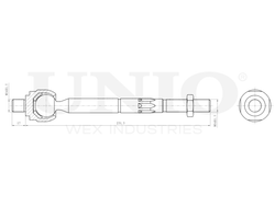 Тяга рулевая UNIO SSP-30104