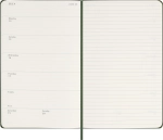 Еженедельник на 2025 год Moleskine Classic (DHK1512WN3) 13х21см твердая обложка зеленый