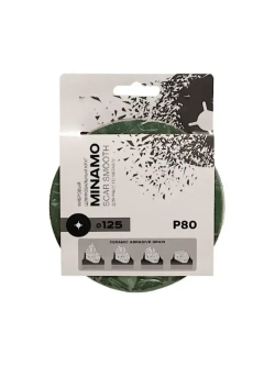 125мм Р80 Фибровый шлифовальный круг (5шт.) SCAR SMOOTH для работ по металлу с керамическим зерном