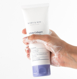 Mary&May White Collagen Cleansing Foam 150мл