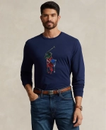 Лонгслив Ralph Lauren «Пони», син.