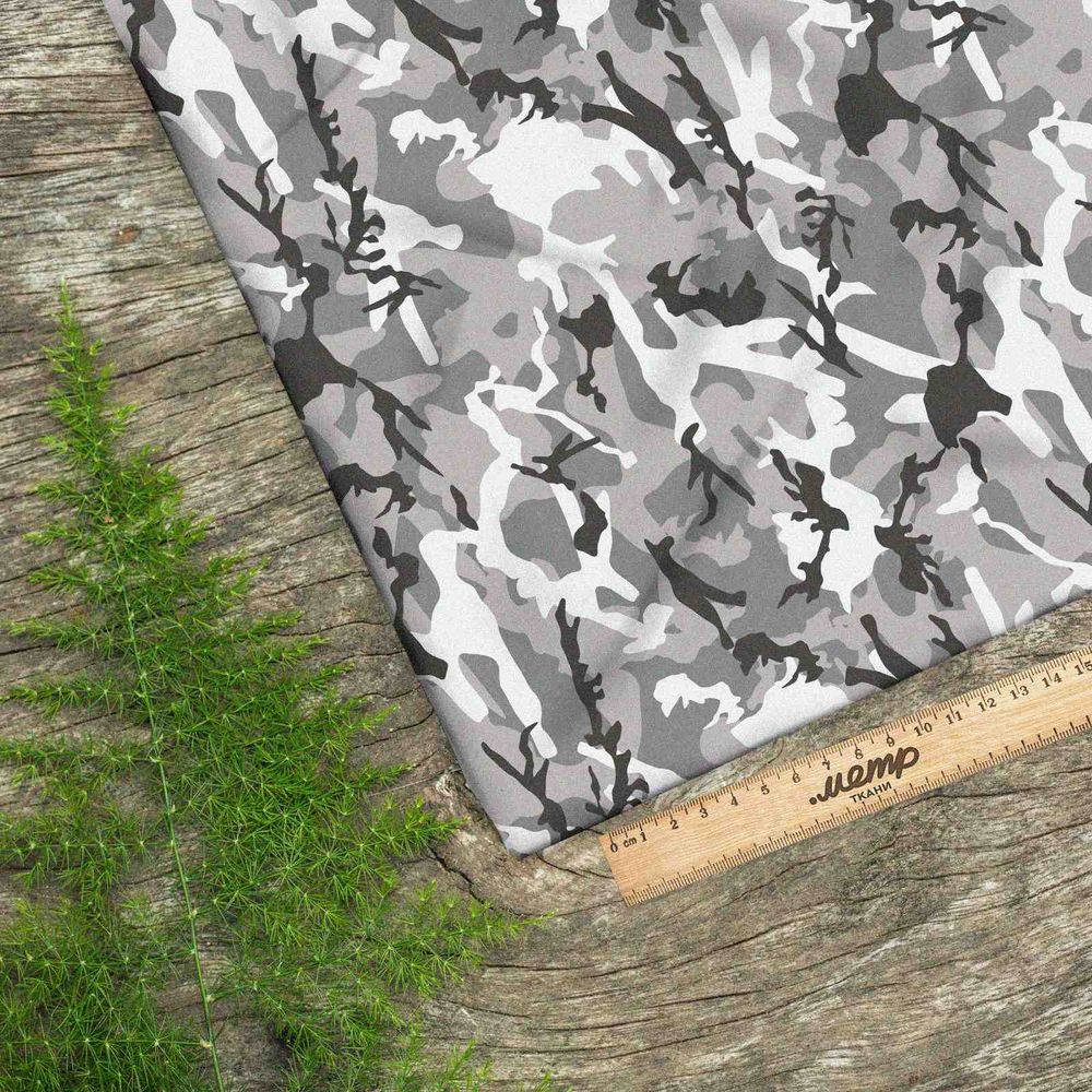 Ткань дюспо серый милитари