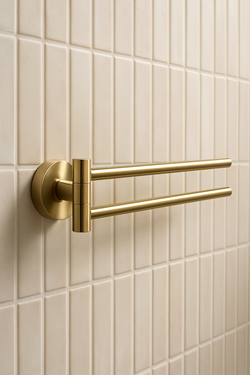 Держатель для полотенец STWORKI Киркенес S45360GM матовое золото