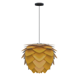 Плафон aluvia, желтый, d59, 48 см