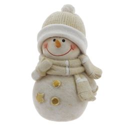 GAEM Фигурка декоративная "Снеговик", L5 W5 H8 см, 2в.