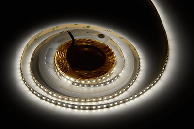 Лента светодиодная 2835, 120 LED/м, 12V, 9,6W/м, 8 мм, IP20, нейтральный белый, AQ (15.0012)