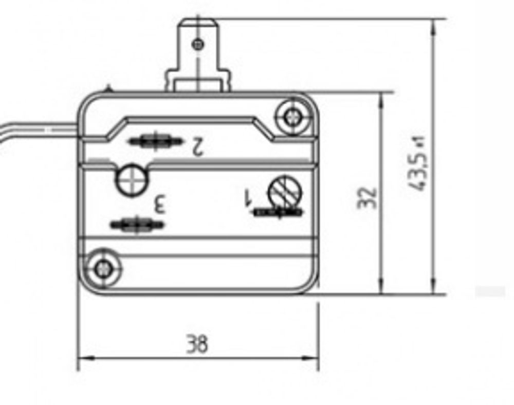 3444627 LF Термостат однофазный 45-255°C