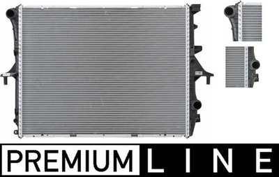 MAHLE - CR571000P-MAH - Radiator, engine cooling