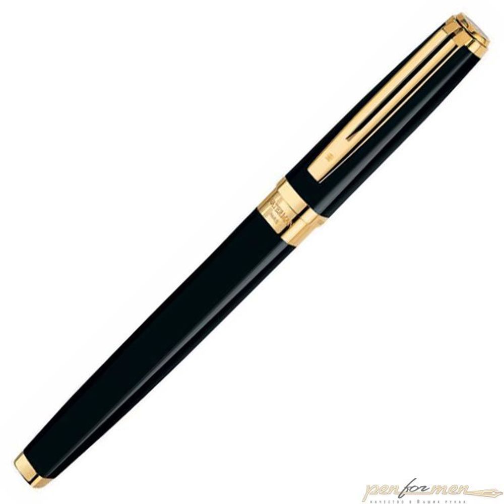 Перьевая ручка Waterman Exception Ideal Black/GT (S0636780)