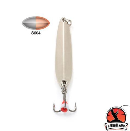 Блесна вертикальная Namazu "Ellipse-Ice", размер 75 мм, вес 15 г, цвет S604