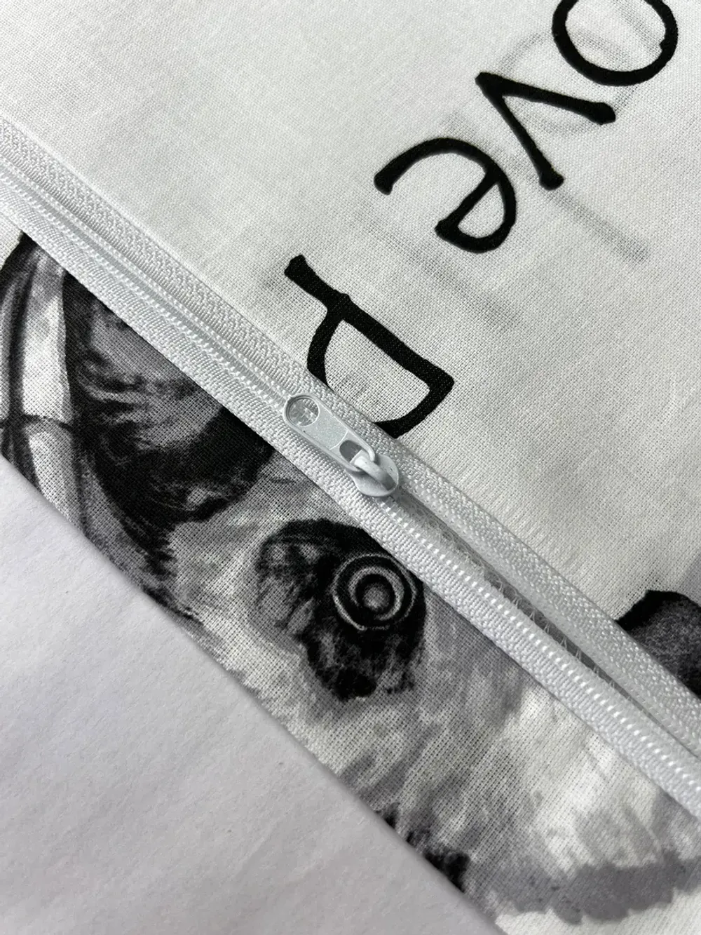 Постельное белье перкаль Сказка "Панды" семейное Наволочка 50х70 см 2 шт Простынь на резинке 160x200 см Пододеяльник 145x215 см 2шт