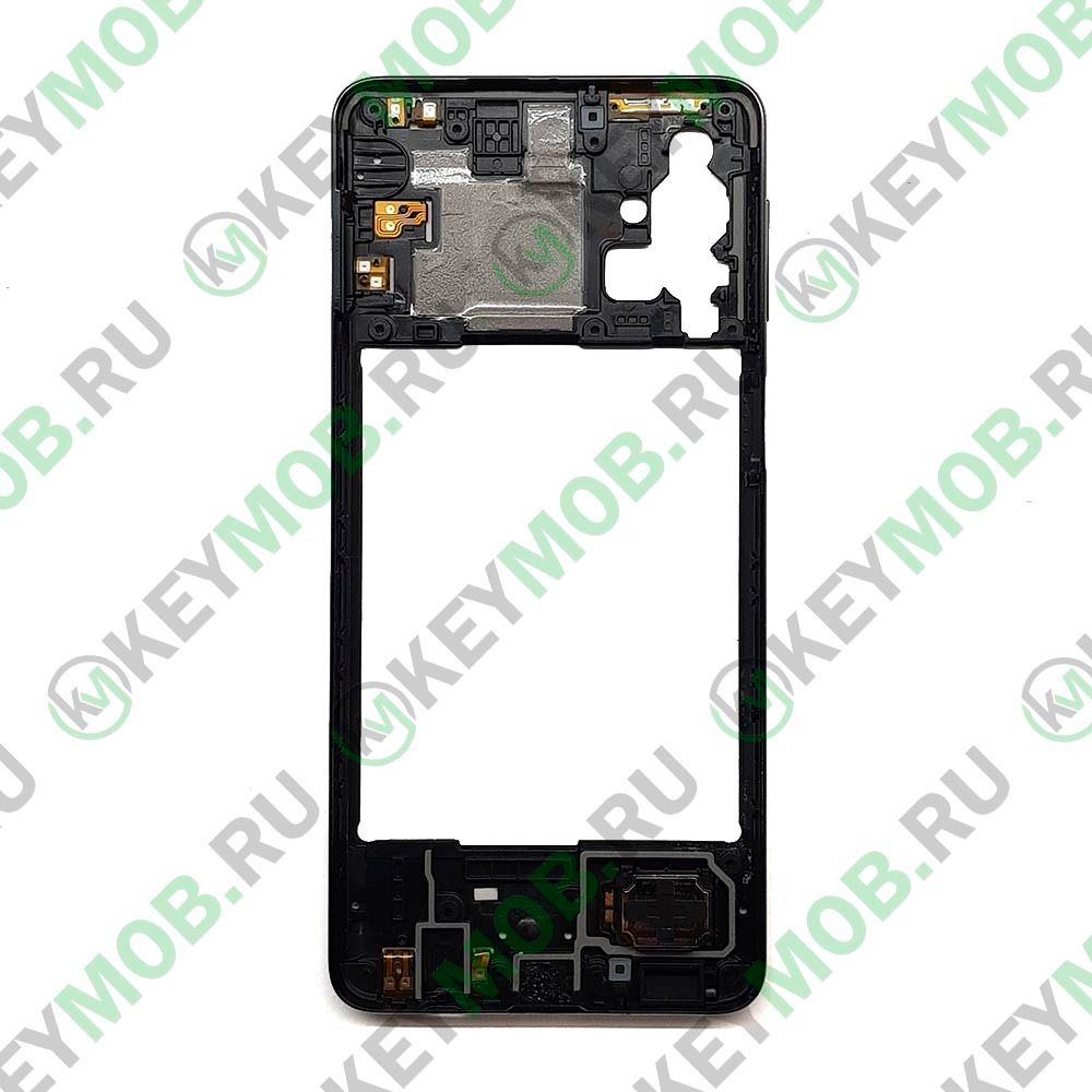 Средняя часть для телефона Samsung Galaxy M31s (SM-M317F), Черная