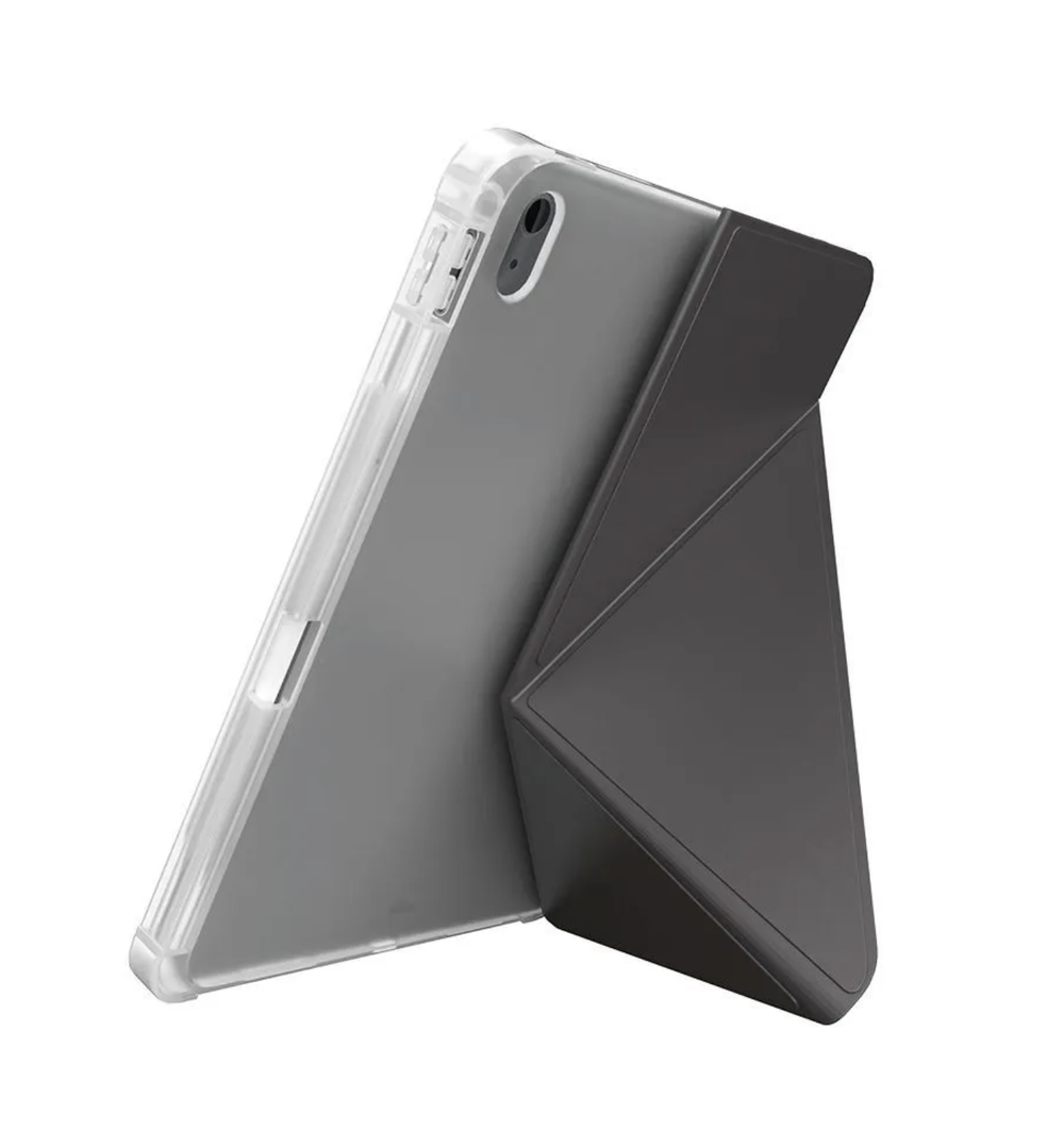 Чехол iPad 10.9"/11" Air 2024 WiWU Classic III Case с крышкой (GF-003, TPU+PU), серый