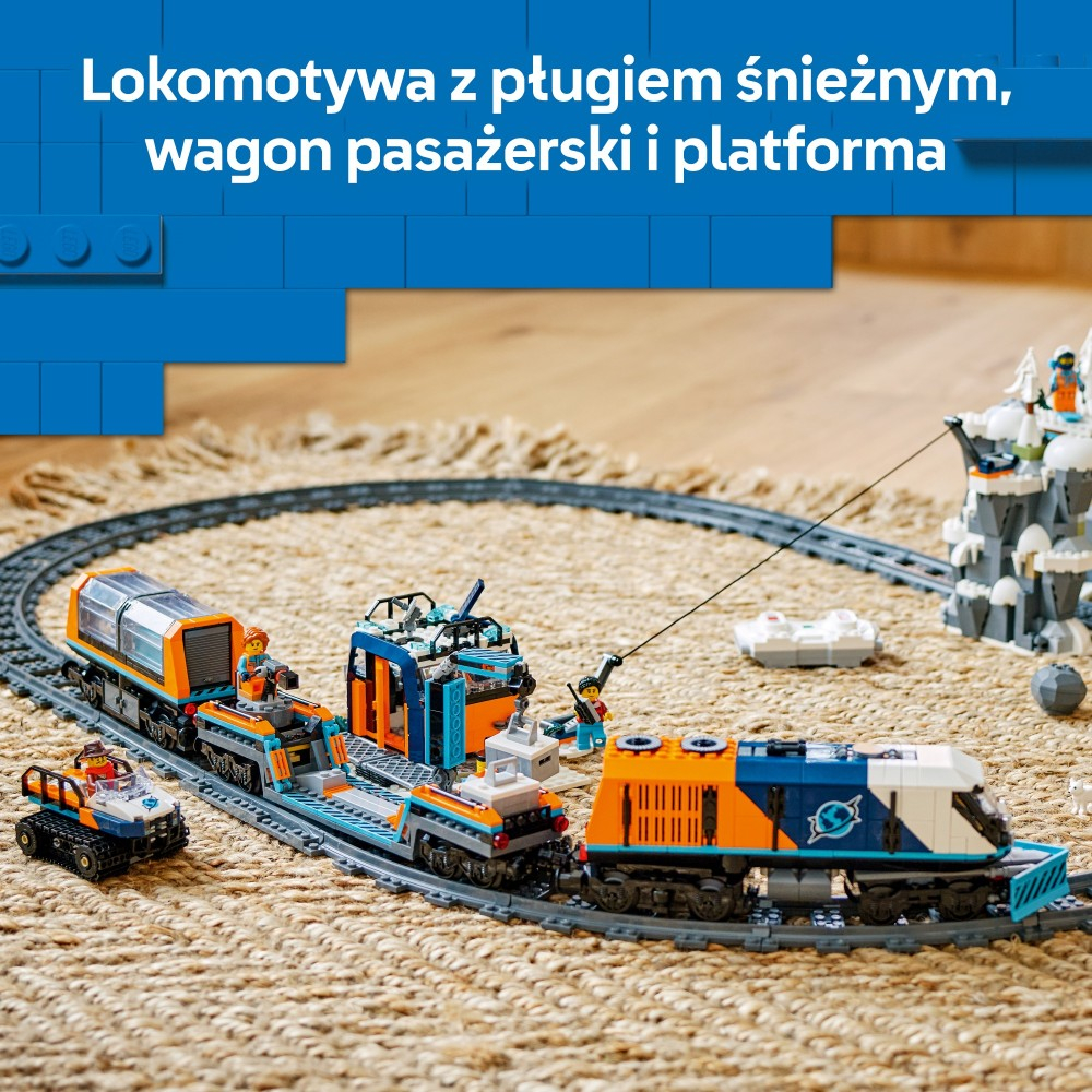 Конструктор LEGO City 60470 Полярный экспресс арктических исследователей — фото 14