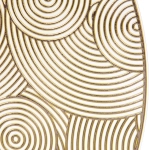 Салфетка на стол 38см «Бесконечность», золотая