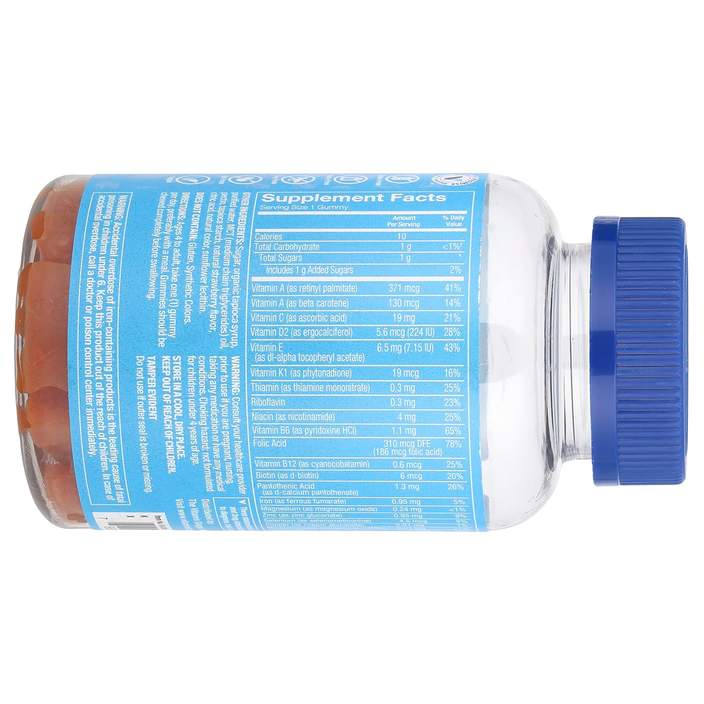 The Vitamin Shoppe, Жевательные конфеты для детей Panda Vites, со вкусом клубники, 60 шт.