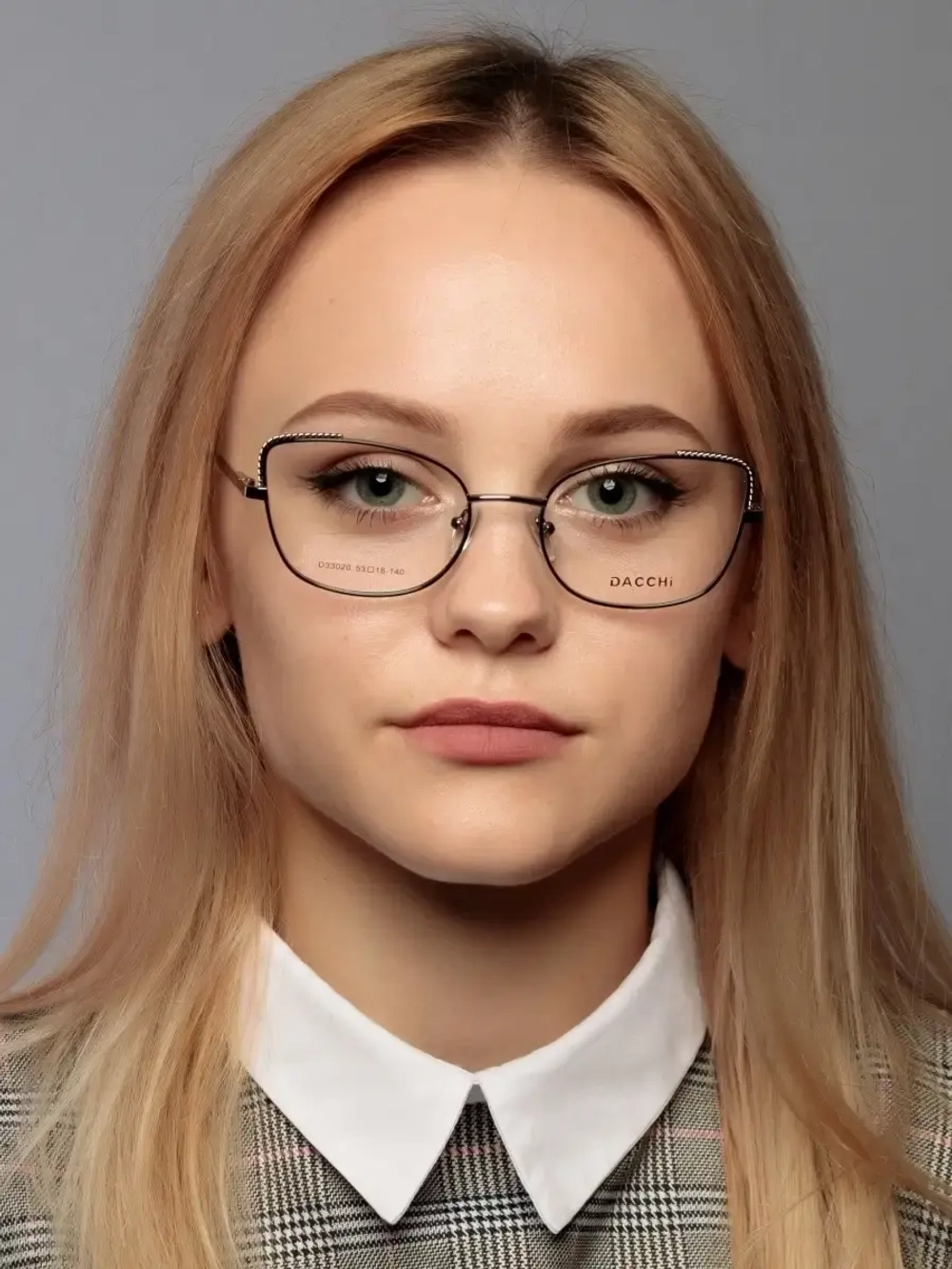 Оправа для очков для зрения женская металлическая, кошечки