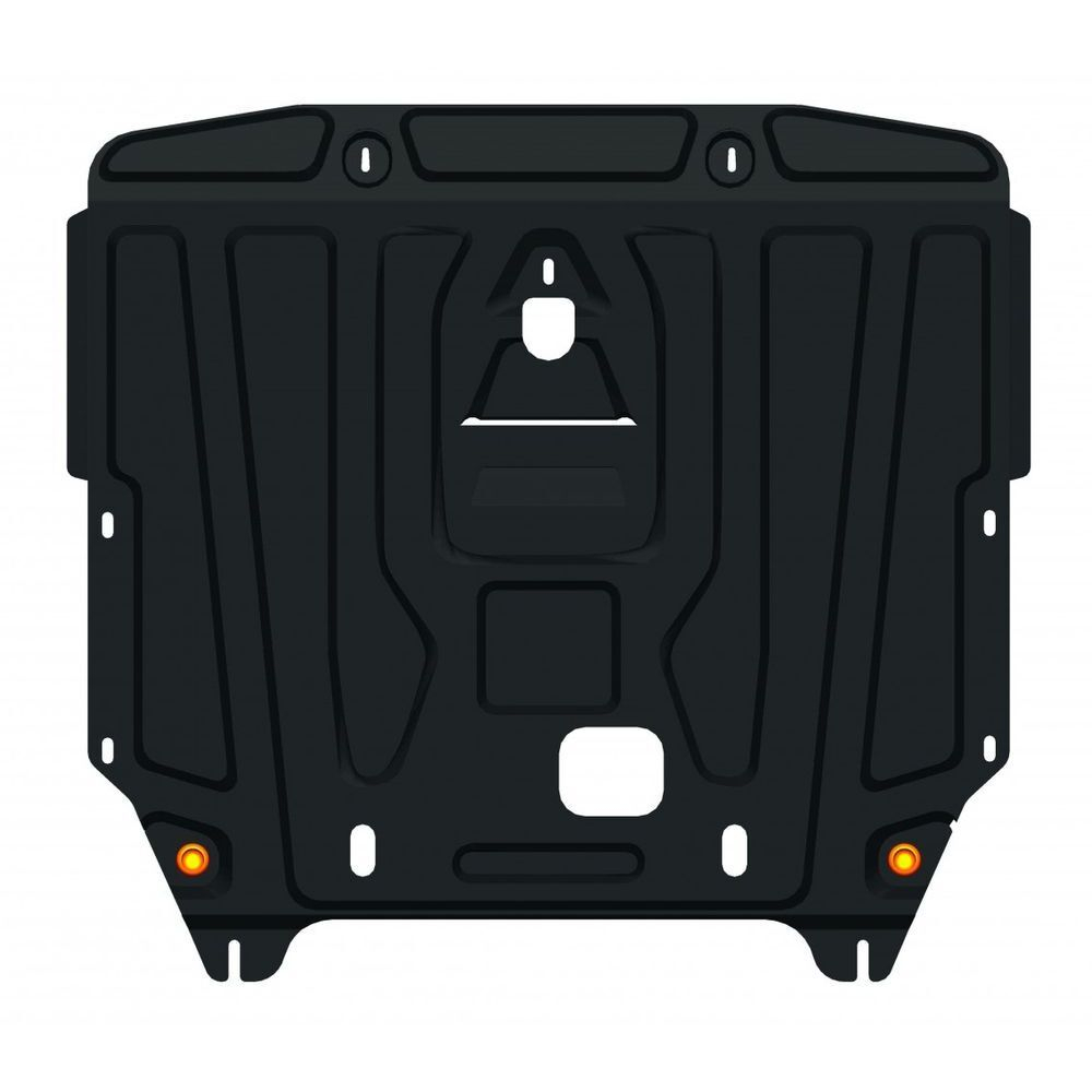 Комплект защит (радиатор, картер, КПП, РК) (сталь 2 мм) для JAC T8 Pro 2020- (V - все) (4 части) Alfeco.ALF5624st