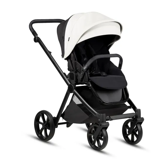 Коляска 3 в 1 Tutis Mio 3+ Leather Silver Grey
