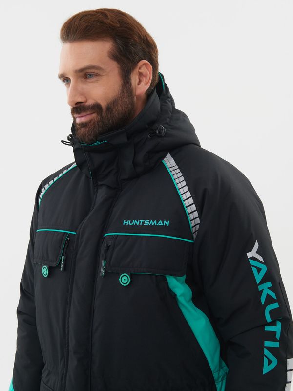 Костюм зимний Yakutia ткань Galaxy Breathable цвет Черный