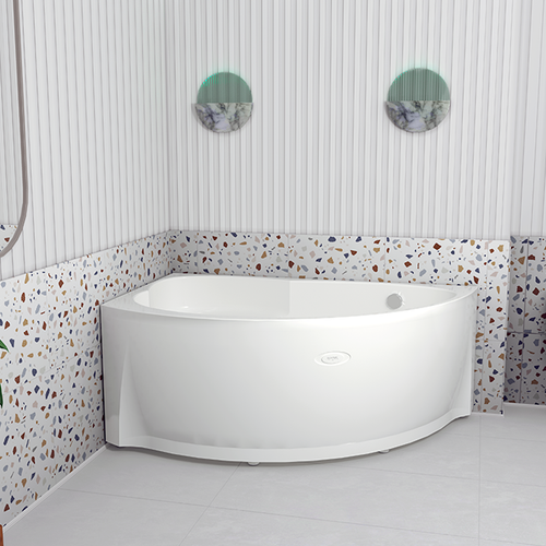 Акриловая ванна Radomir Vanessa (Радомир Ванесса) Модерна 160х100 L, с каркасом