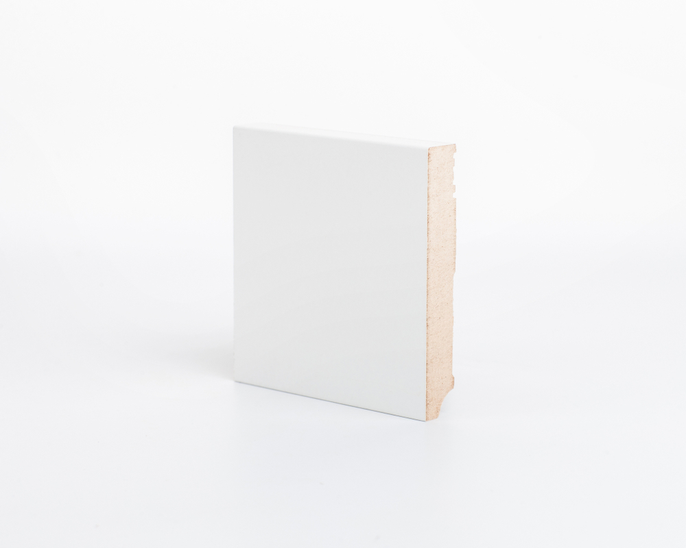 Плинтус напольный под покраску P6.100.16 МДФ Deartio 100x16x2070 мм