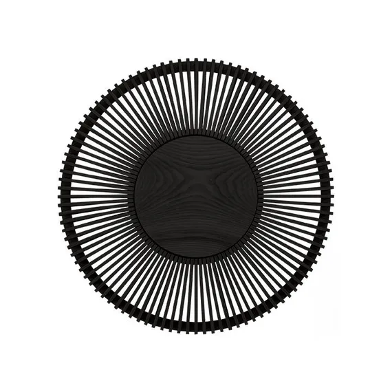 Светильник настенно-потолочный Umage Clava Up Wood, Ø35x16,4, черный дуб